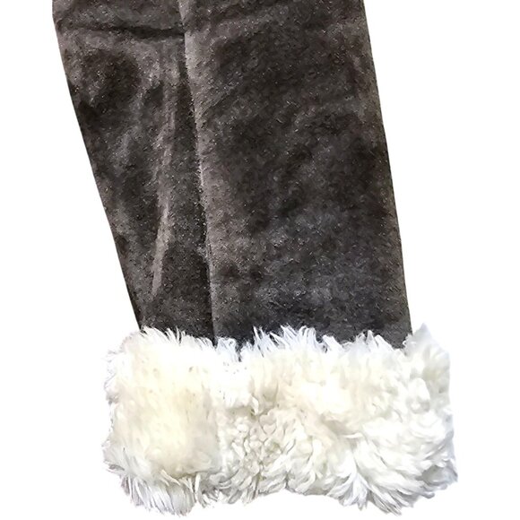 Express Women's Brown Suede Jacket With Faux Shearling Lining Size 9/10 Warm & S - Picture 8 of 11